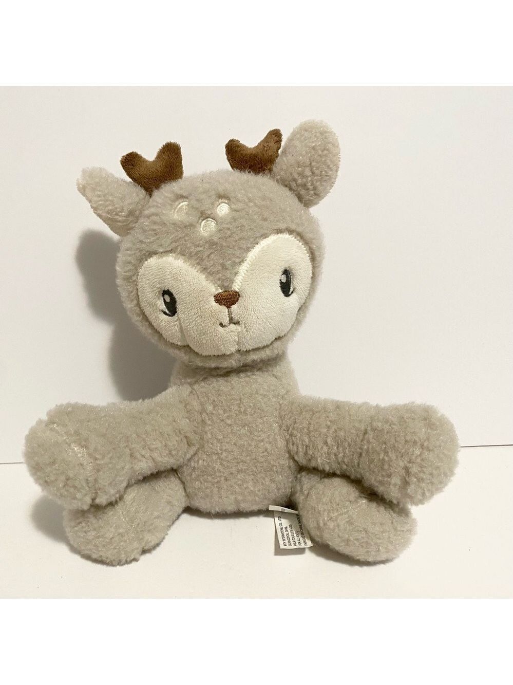 Way to Celebrate Deer My First Easter Plush Toy Fawn Baby Rattle Walmart Lovey